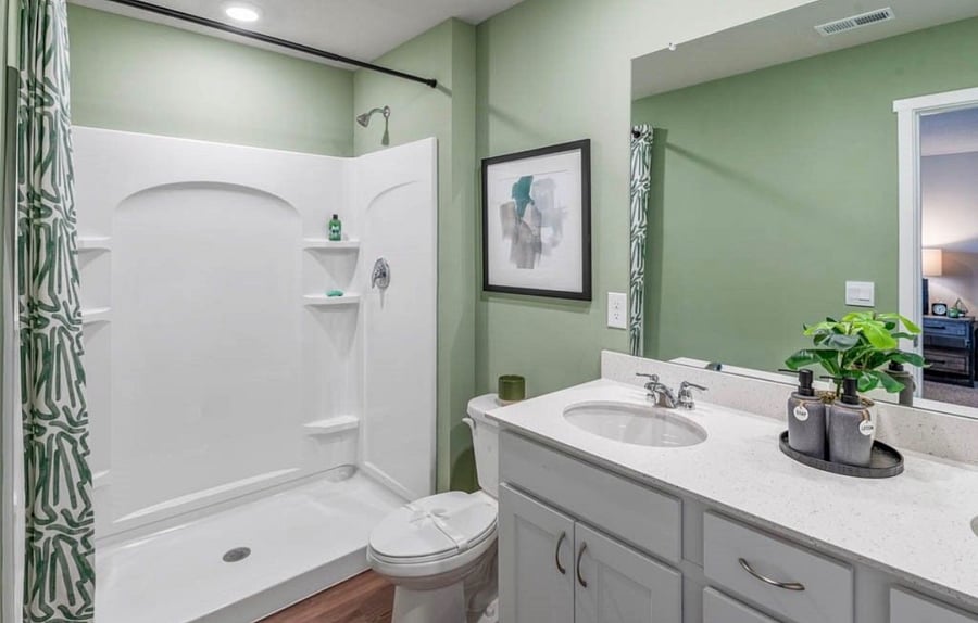 Pictured furniture for staging purposes only, actual furnishings are different