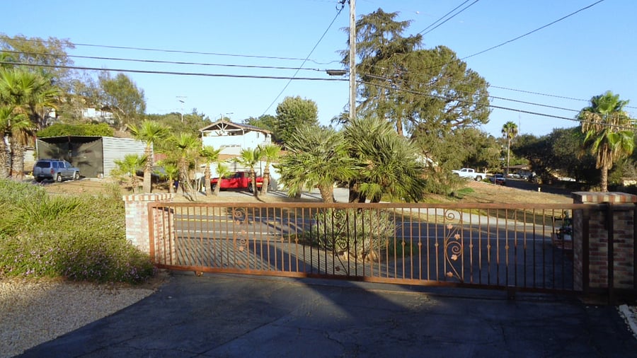 Coded gate entry for your parking is a plus at this home.