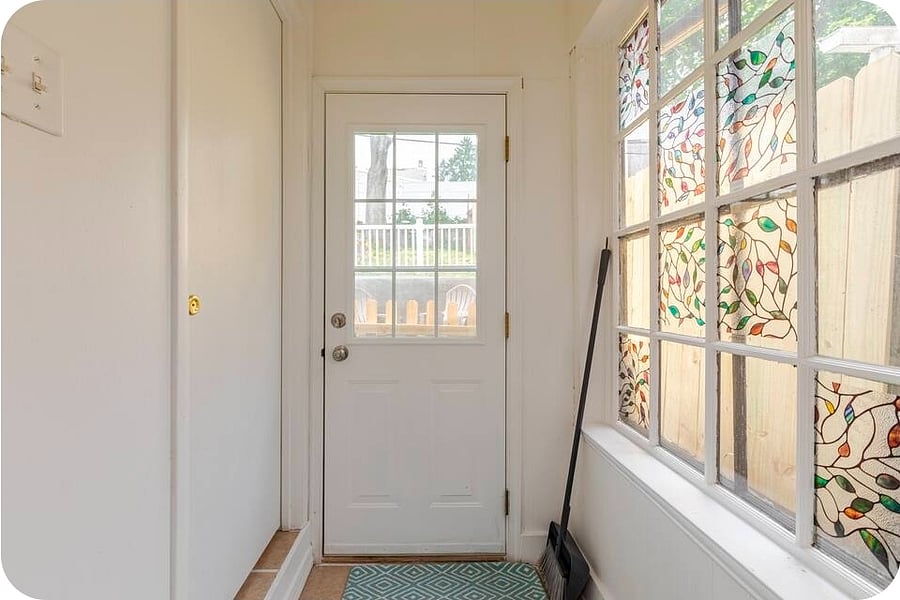 Hallway to Rear Yard