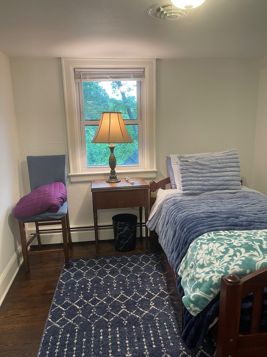Bedroom #1 overlooks river
