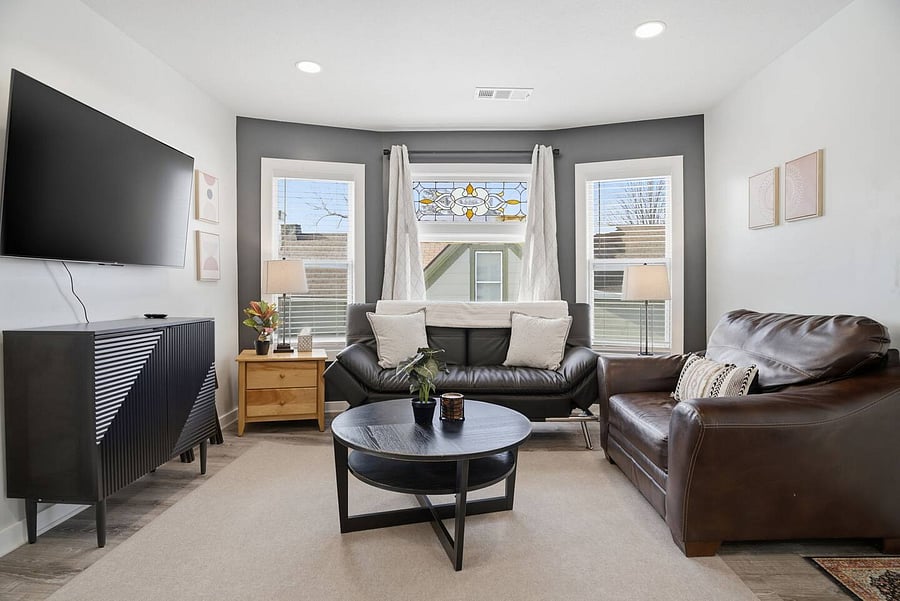 Light and bright living room
