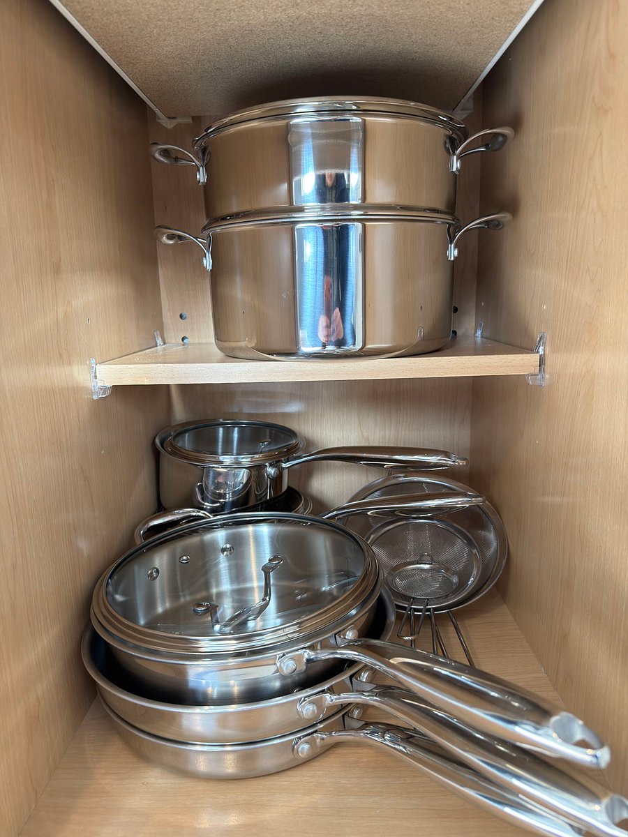 Stainless pots/pans
