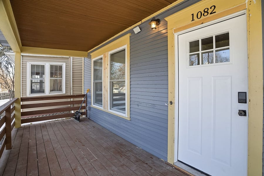 Large front porch