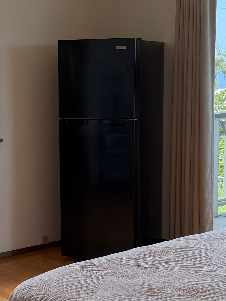 Master bedroom suite
New refrigerator close up