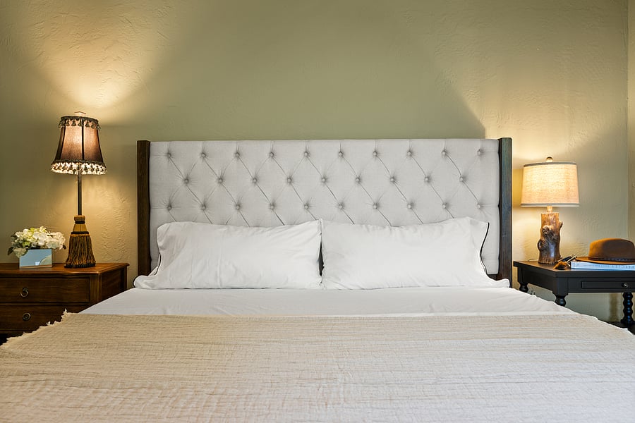 Master on 2F with a king bed.
