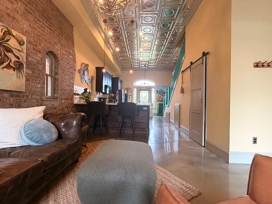 Open living area