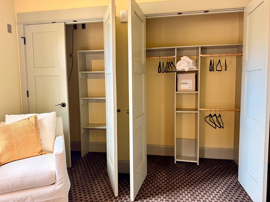 Bedroom 2 - Closets