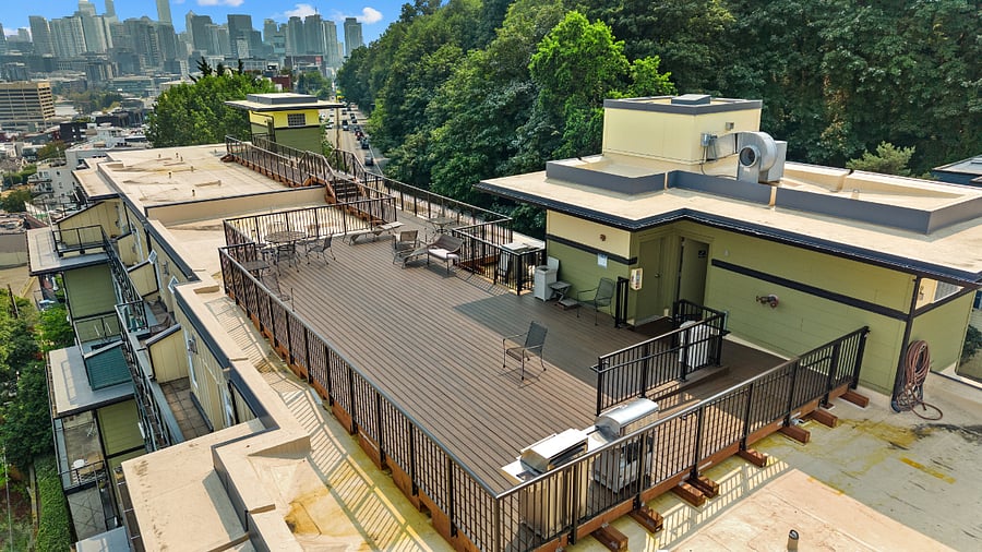 rooftop deck