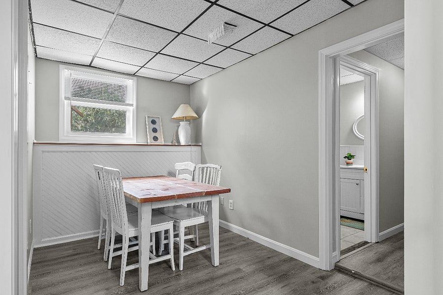 Dedicated workspace with Wi-Fi and extra space for long stays