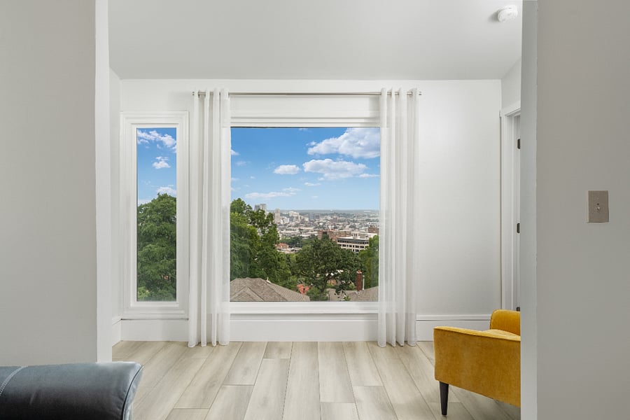 Sitting Room with a View of Downtown