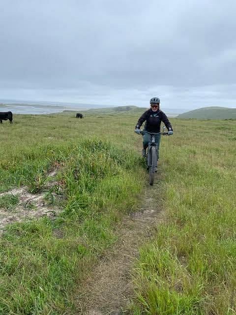 biking in one of the 5 national parks in Marin