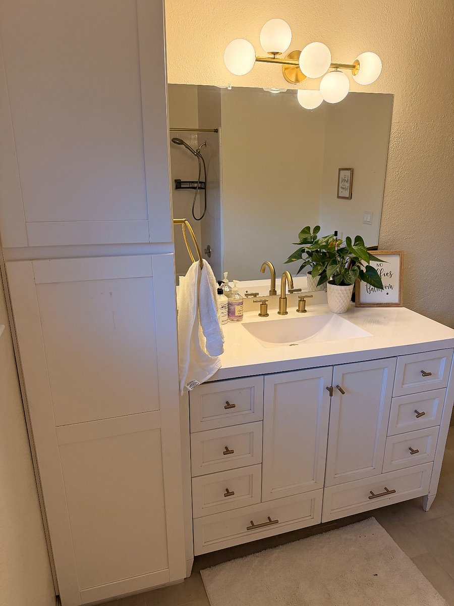 New vanity only shared with visitors