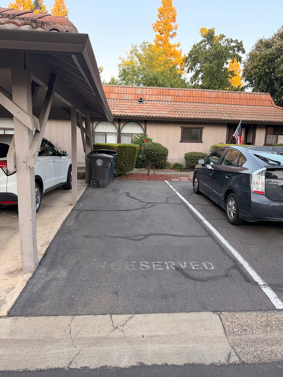 Dedicated parking space