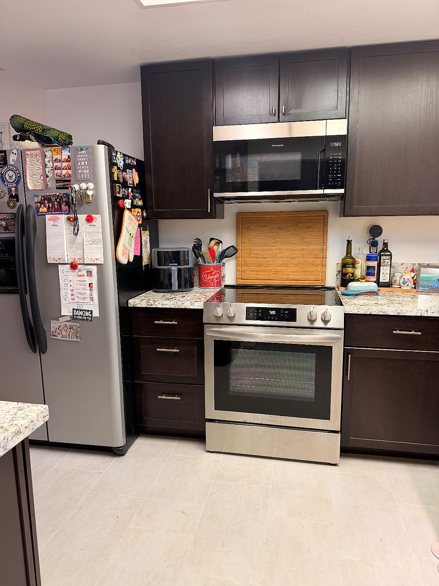 New stove/microwave