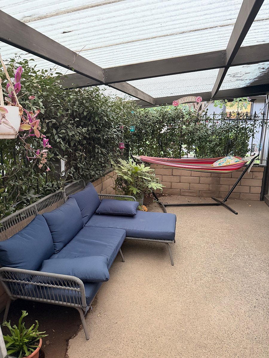 Shared patio space