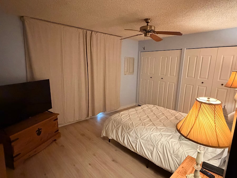 Lots of closet space
