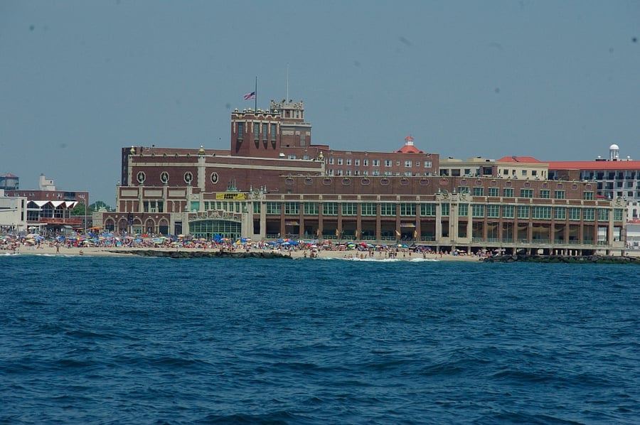 Asbury Park just 3 blocks away