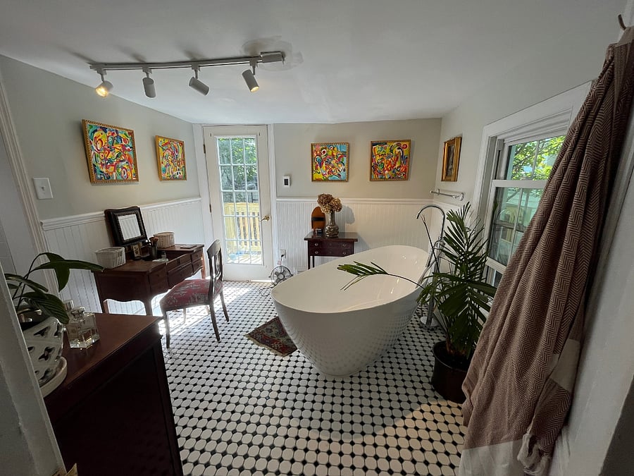 Upstairs bath