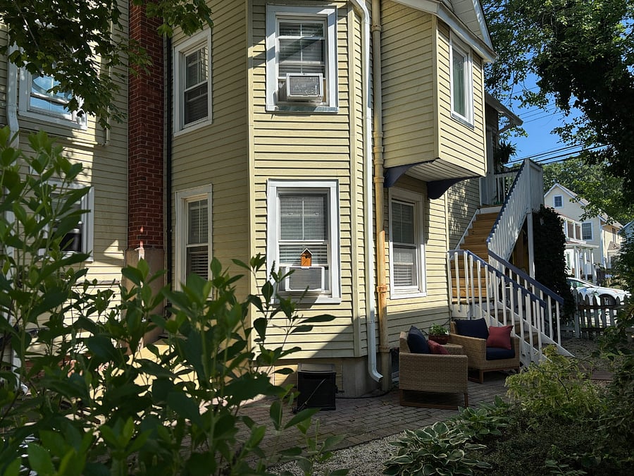 House exterior rear view