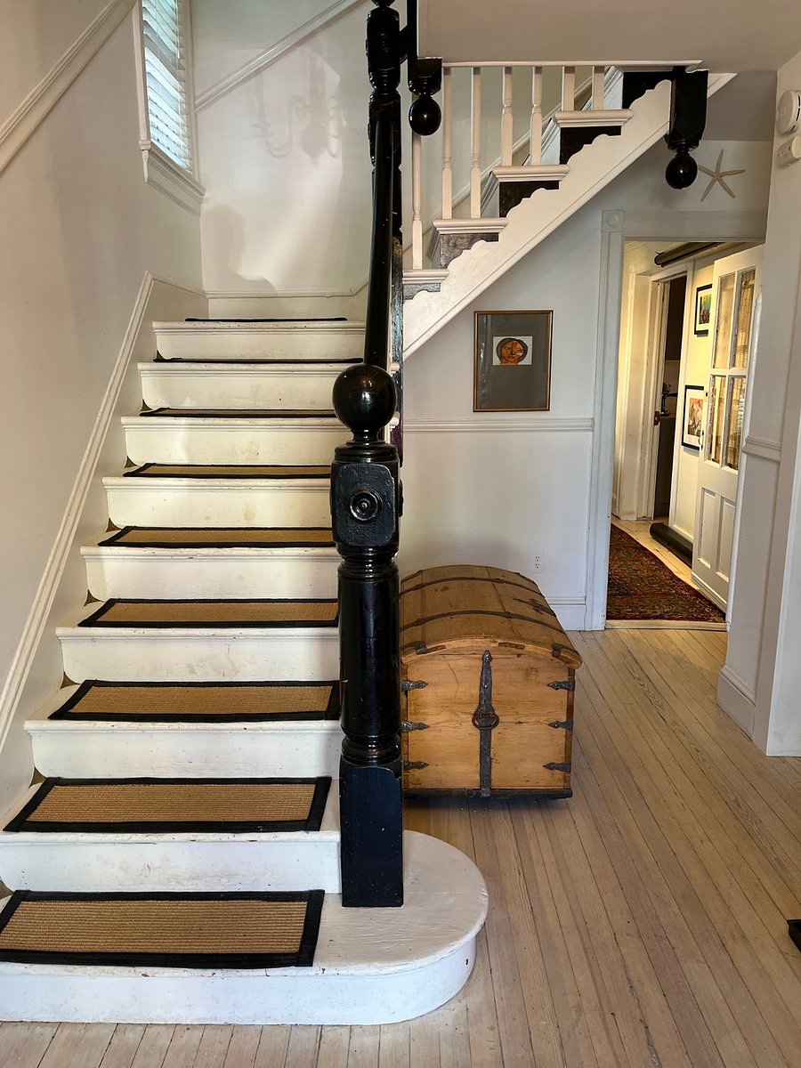 Front hall stairs