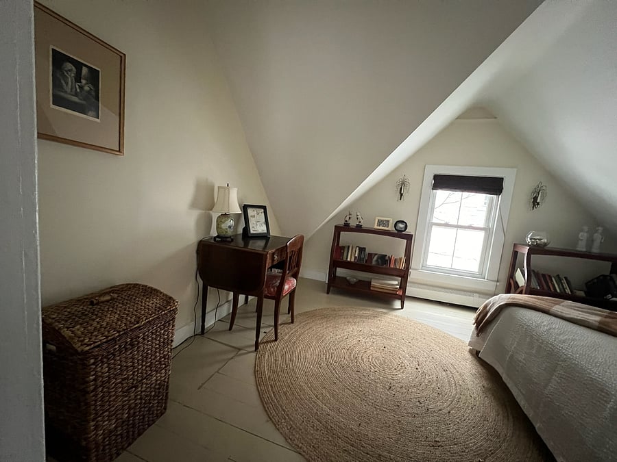 Master bedroom with king bed