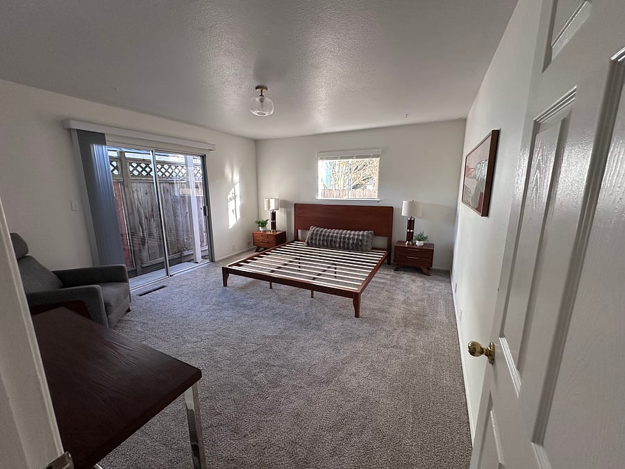 Master bedroom (mattress on its way)