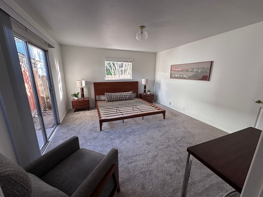 Master bedroom (mattress on its way)