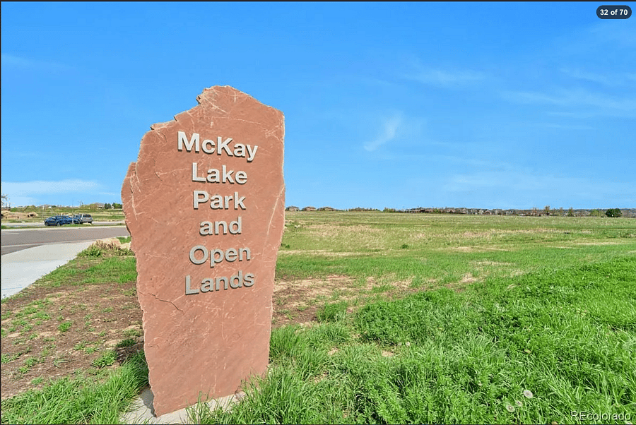 Close to walking trails at McKay Lake Park