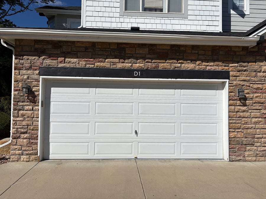 2 car garage.
