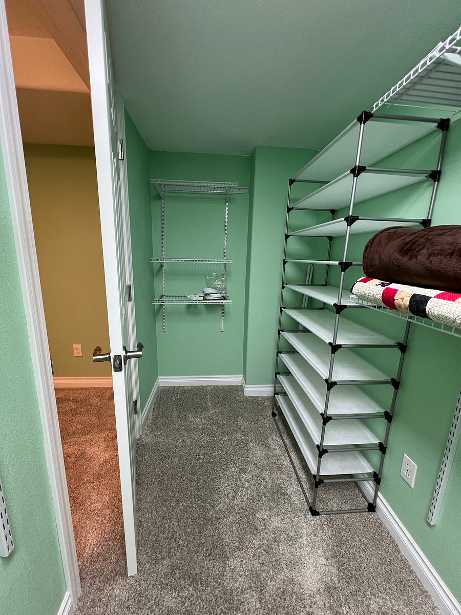 Basement: Oversized closet to go with the obnoxiously large bedroom