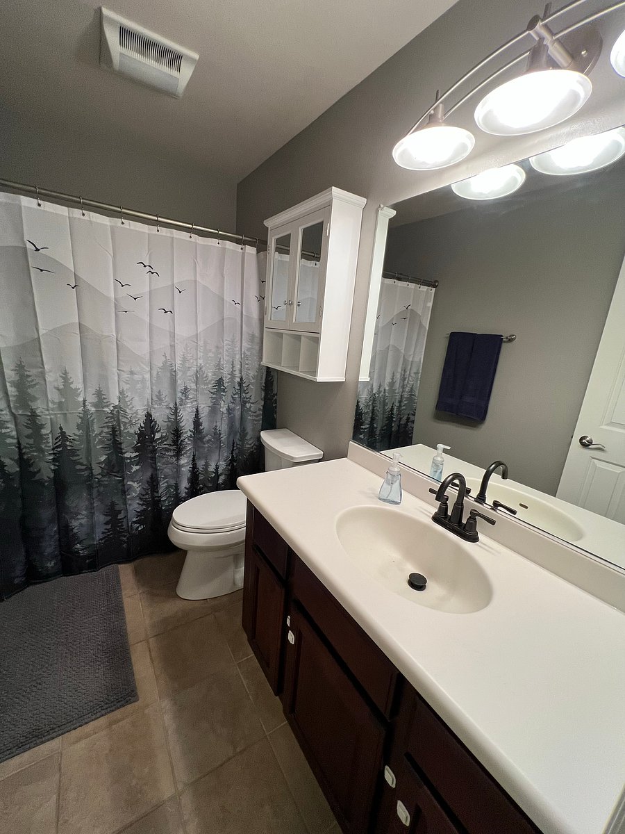 Basement: This is your bathroom