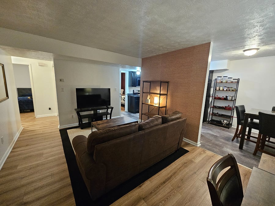 Living Room and Dining Area