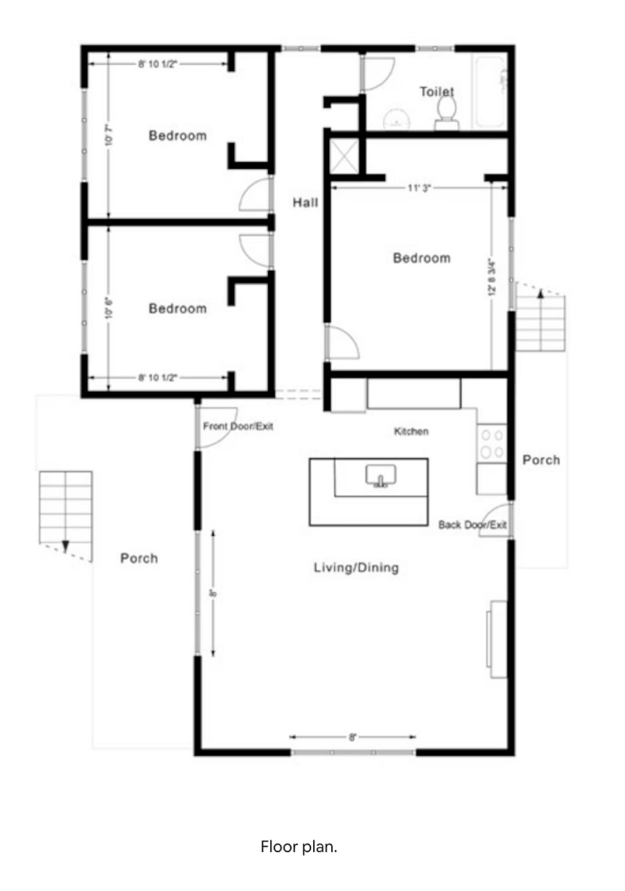 Floor plan.