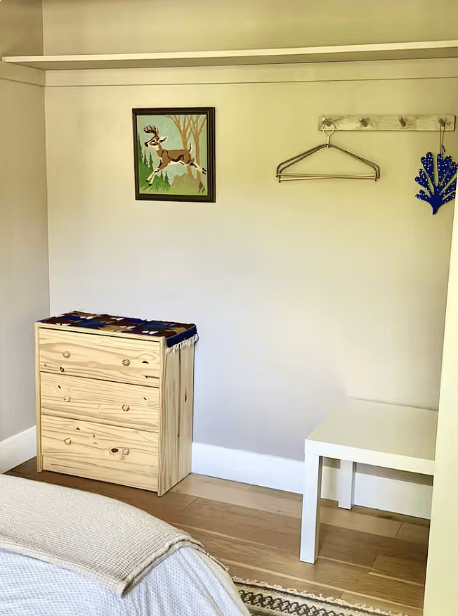 Closet in the third bedroom.