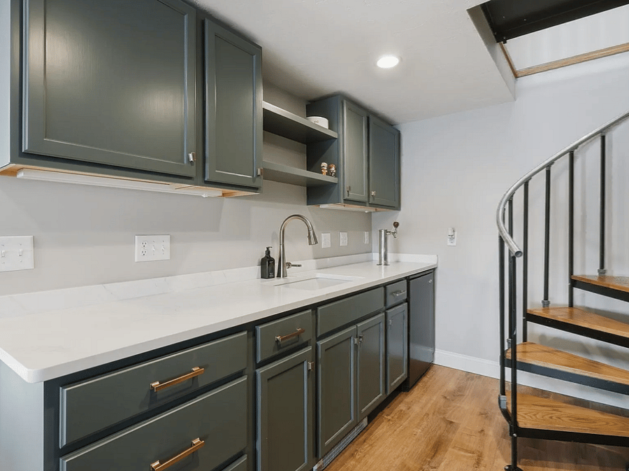 Downstairs kitchenette