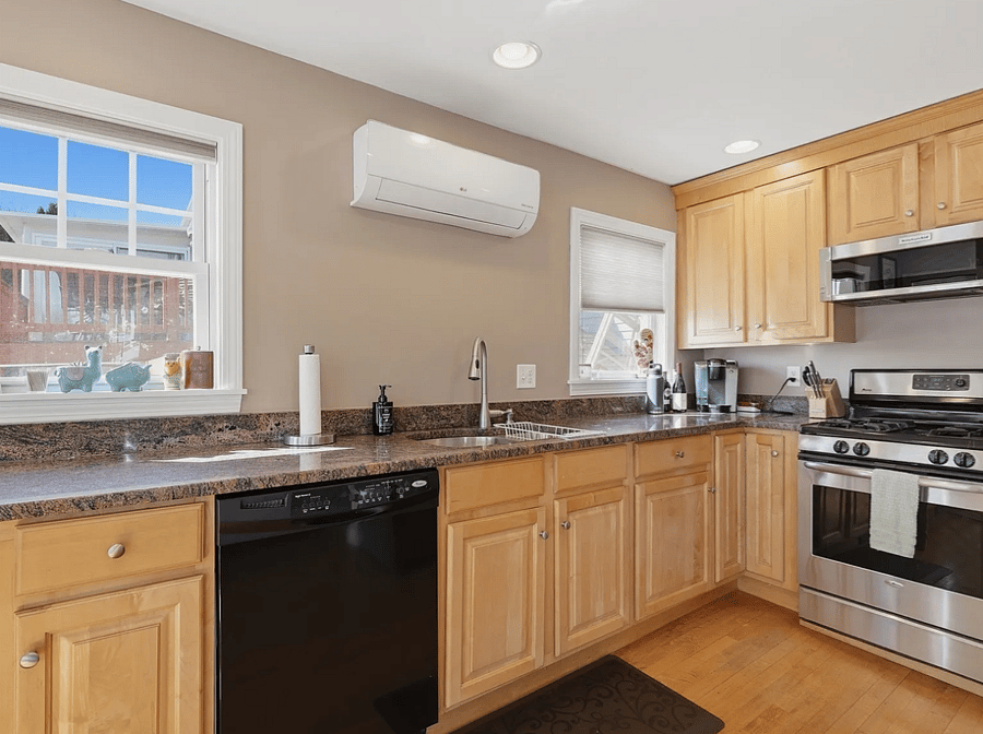 Upstairs kitchen
