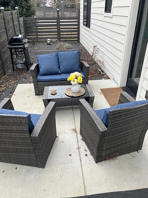 back patio area