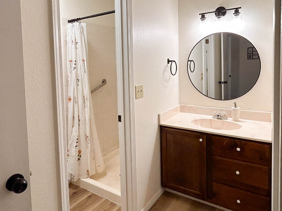 Master bathroom