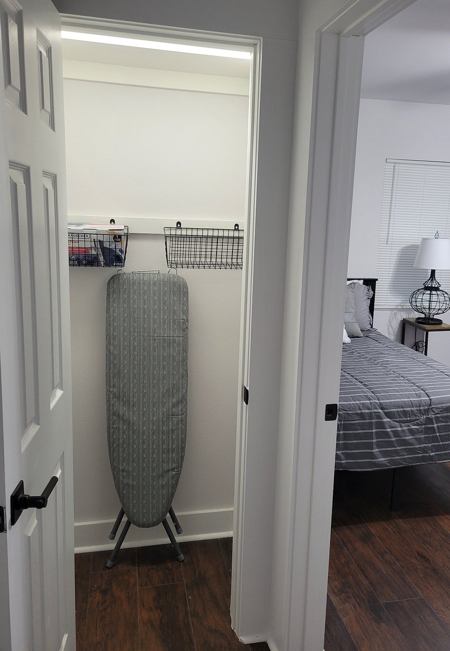 Additional closet near second bedroom