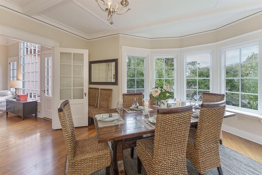 **Main floor dining room nook**
