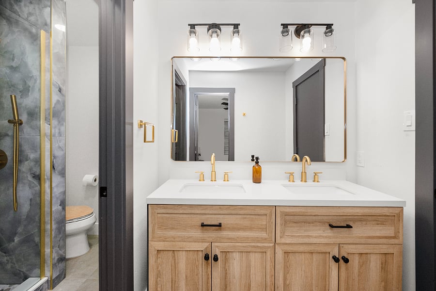 Jack and Jill bathroom