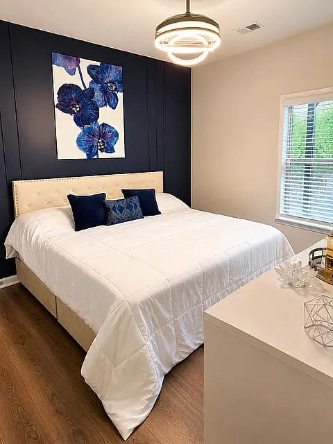 Another angle of king size bedroom