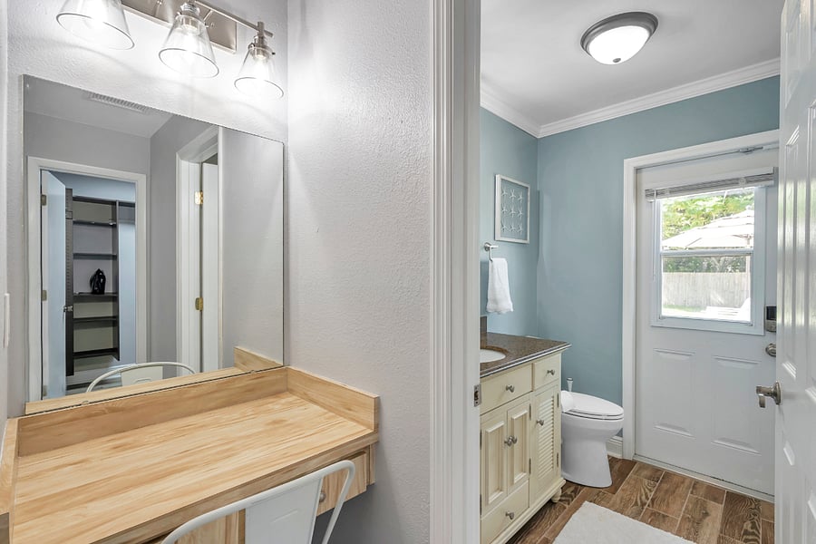 Master bathroom - shower.