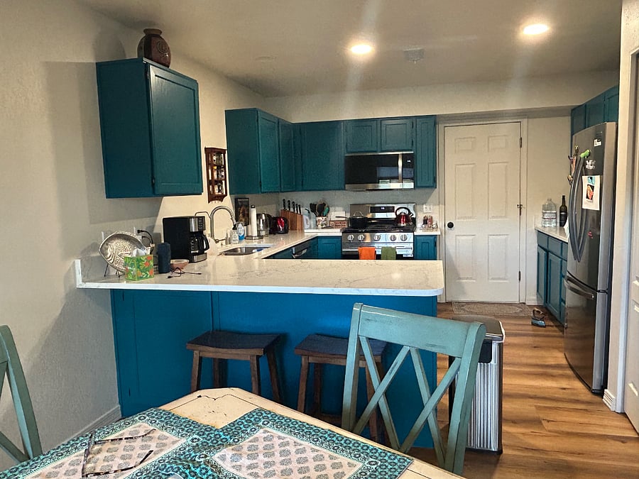 Refurbished kitchen with all new appliances