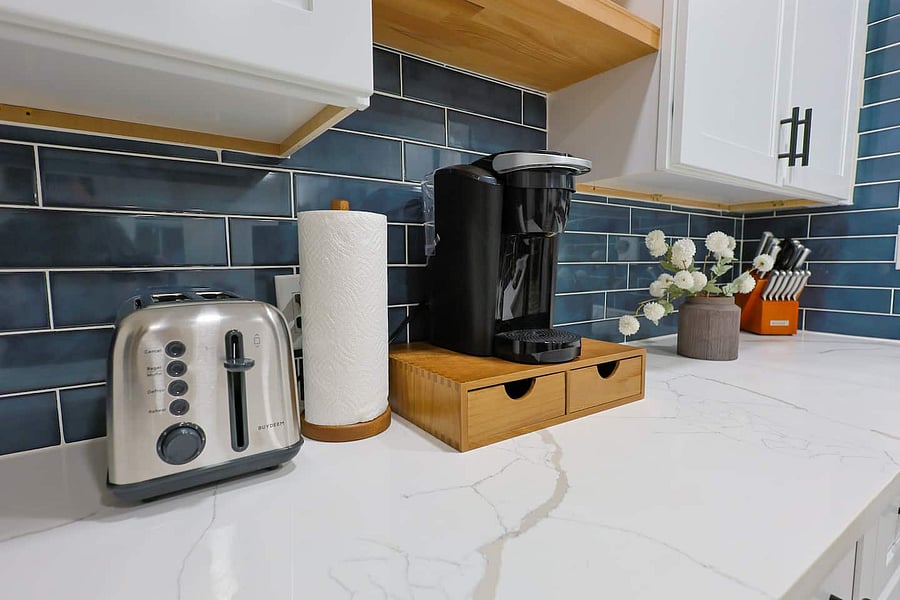 Fully stocked, modern kitchen with everything you need to cook, gather, and feel at home