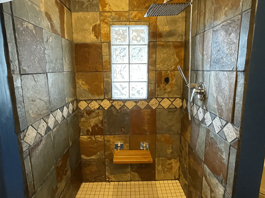 Downstairs Bathroom Shower