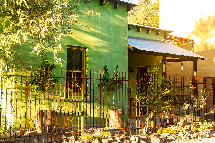 HISTORIC 1901 ADOBE EXTERIOR IN BARRIO VIEJO