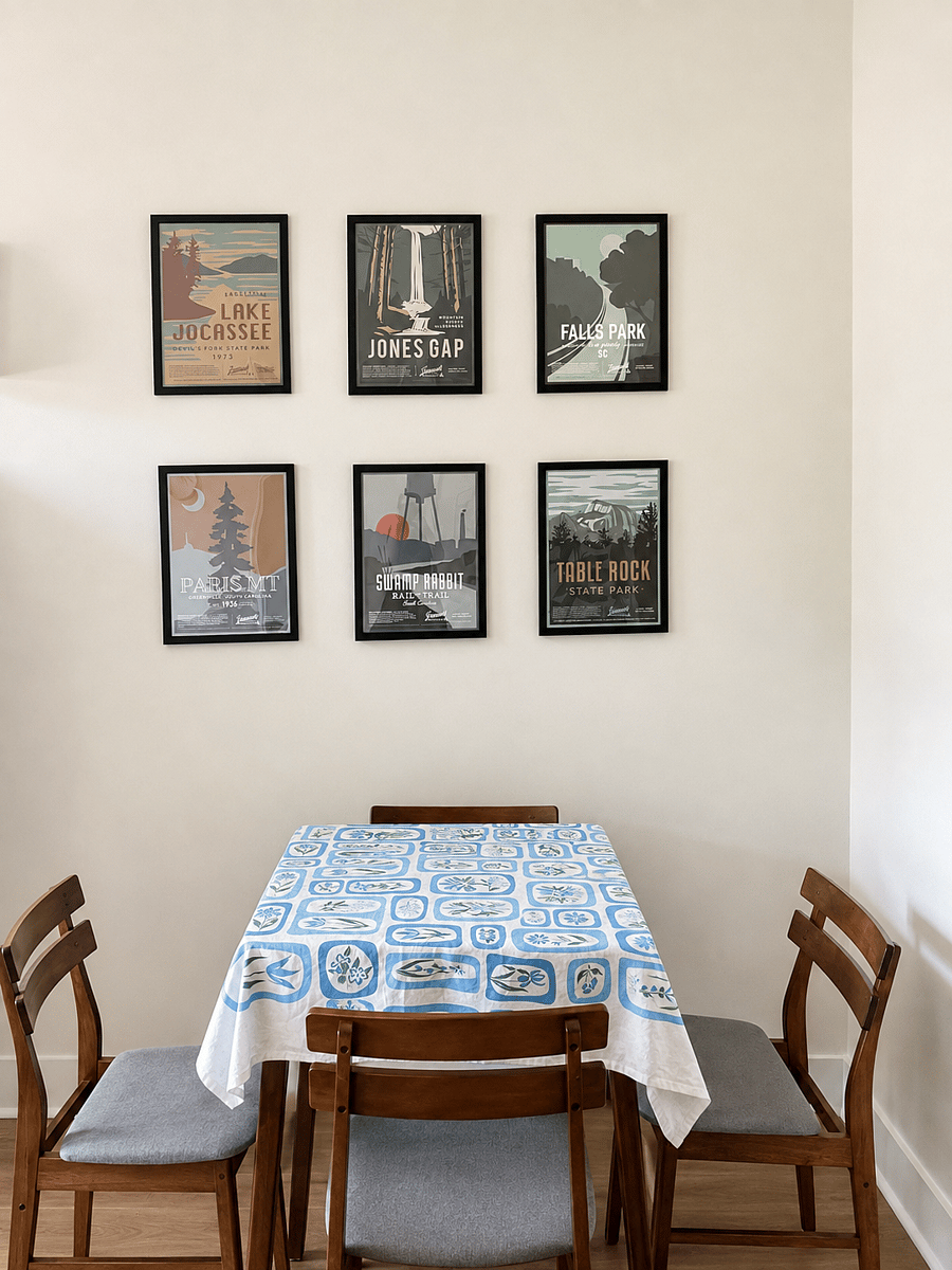 Kitchen seating area