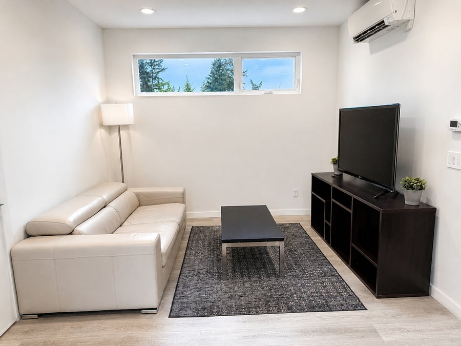 Comfortable dedicated living area