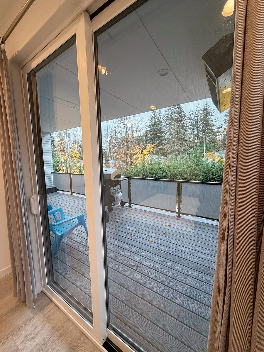 Built in pantry and additional storage between the bedrooms